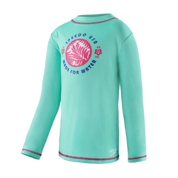 Speedo Girl’s Swim Shirt Size S - Picture 1 of 10